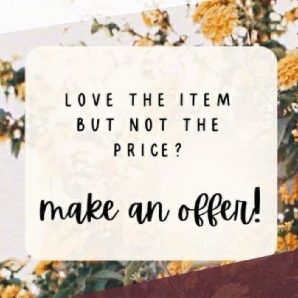 Make offers ❤️🙏